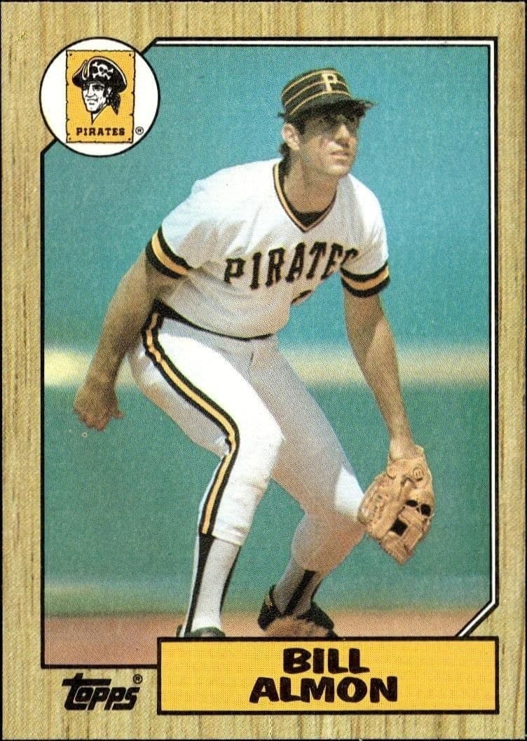 1987 Topps Bill Almon #447 trading card