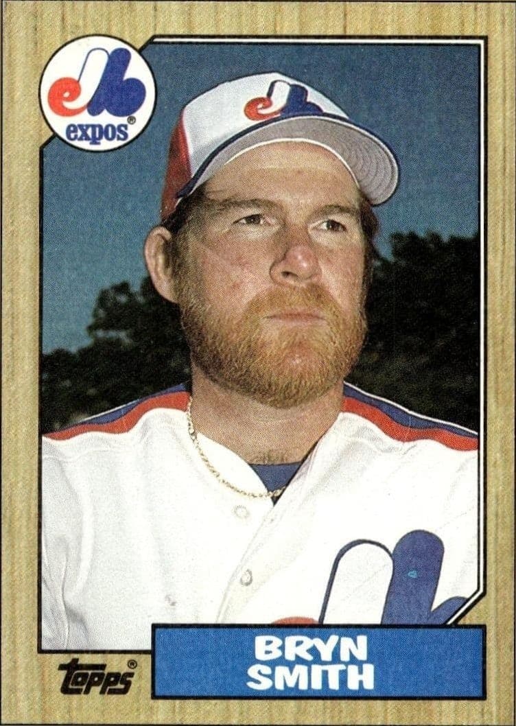 1987 Topps Bryn Smith #505 trading card