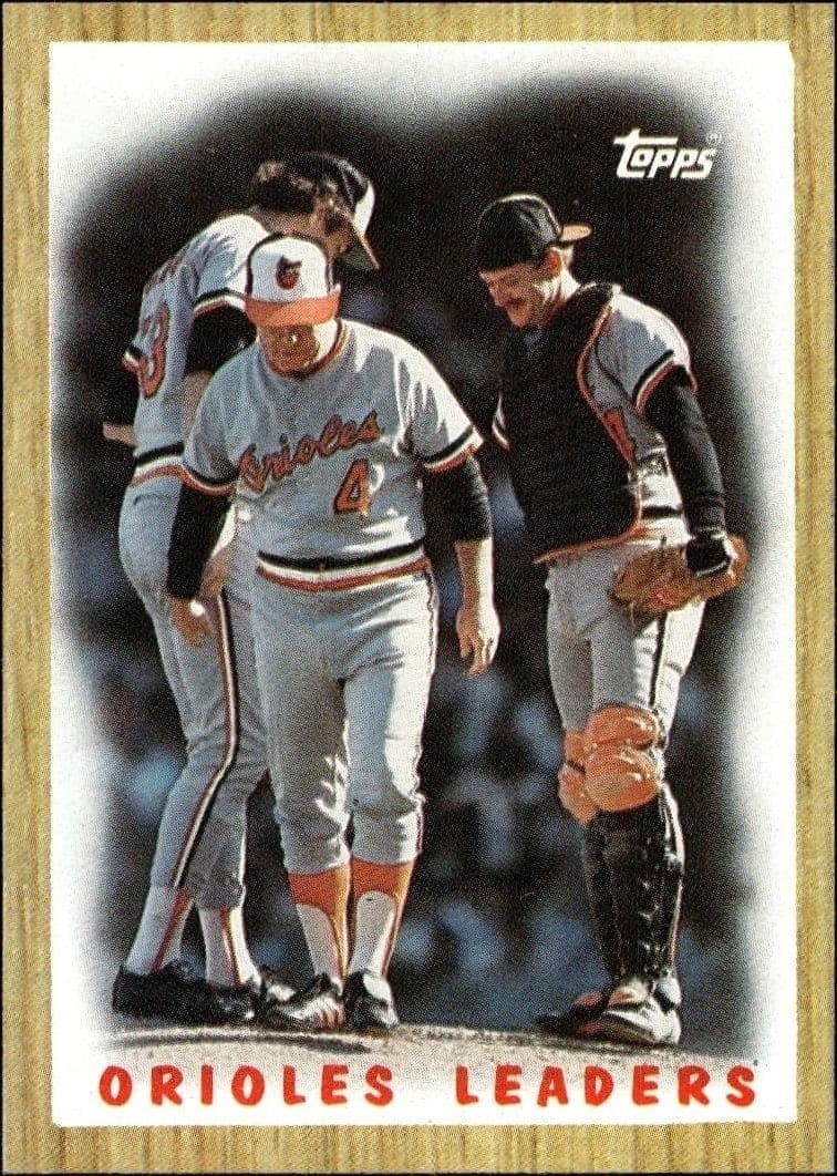1987 Topps Baltimore Orioles #506 trading card