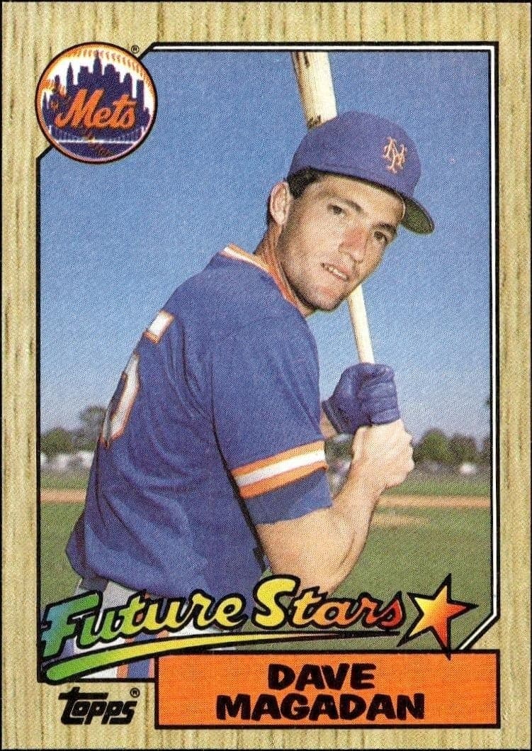 1987 Topps Dave Magadan #512 trading card