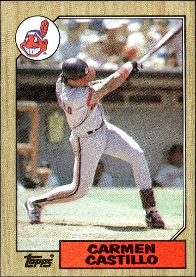 1987 Topps Carmen Castillo #513 trading card