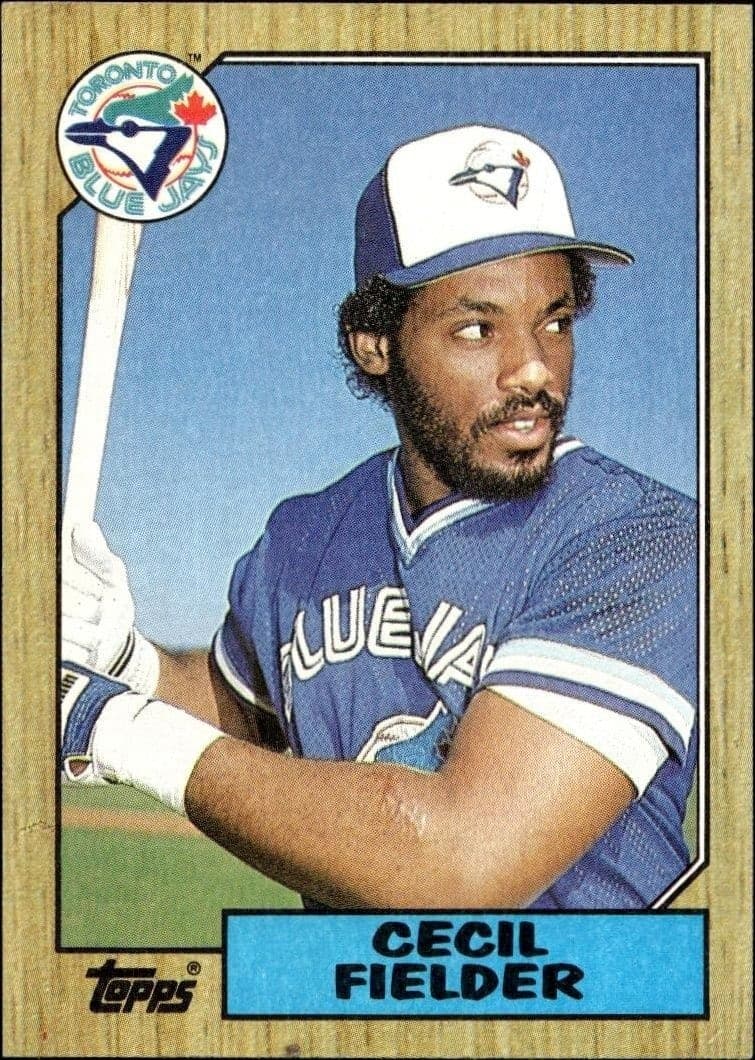 1987 Topps Cecil Fielder #178 trading card