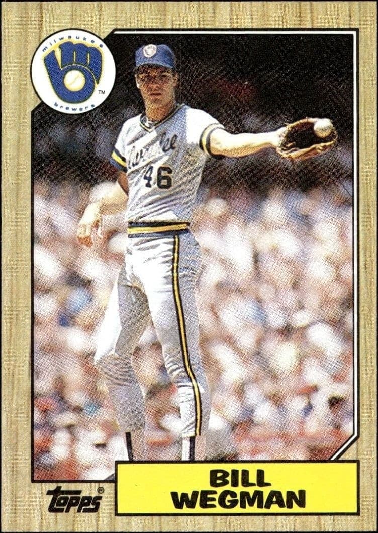 1987 Topps Bill Wegman #179 trading card