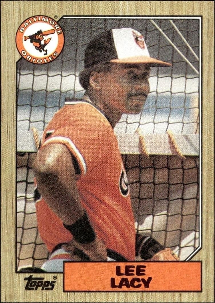 1987 Topps Lee Lacy #182 trading card