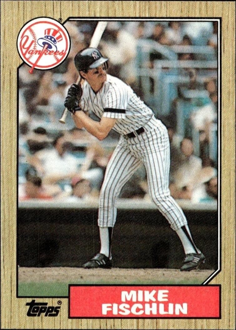 1987 Topps Mike Fischlin #434 trading card