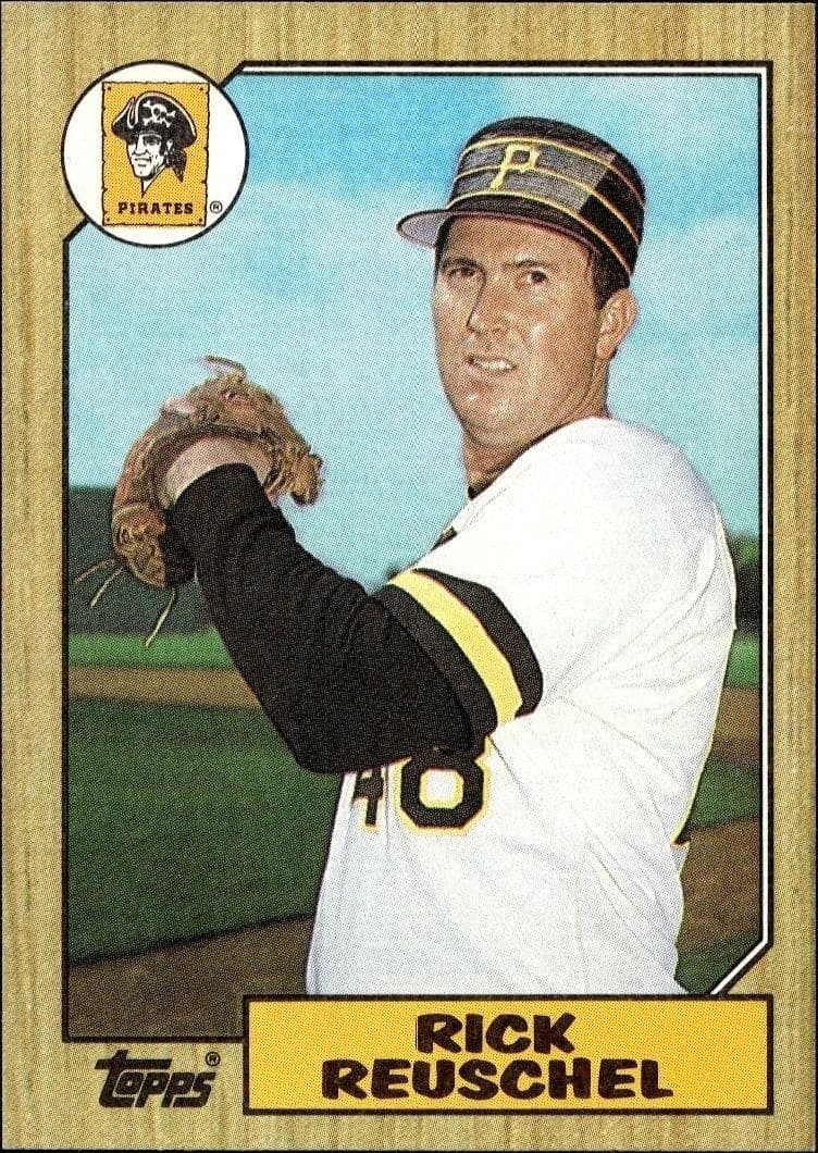 1987 Topps Rick Reuschel #521 trading card
