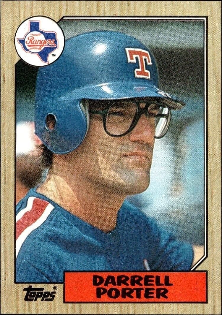 1987 Topps Darrell Porter #689 trading card
