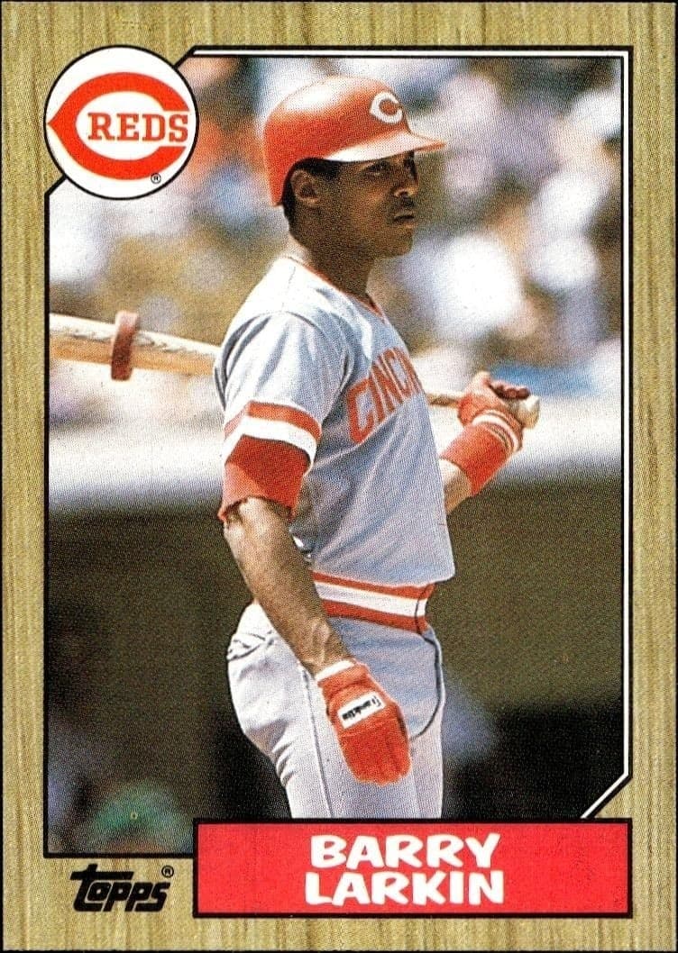 1987 Topps Barry Larkin #648 trading card