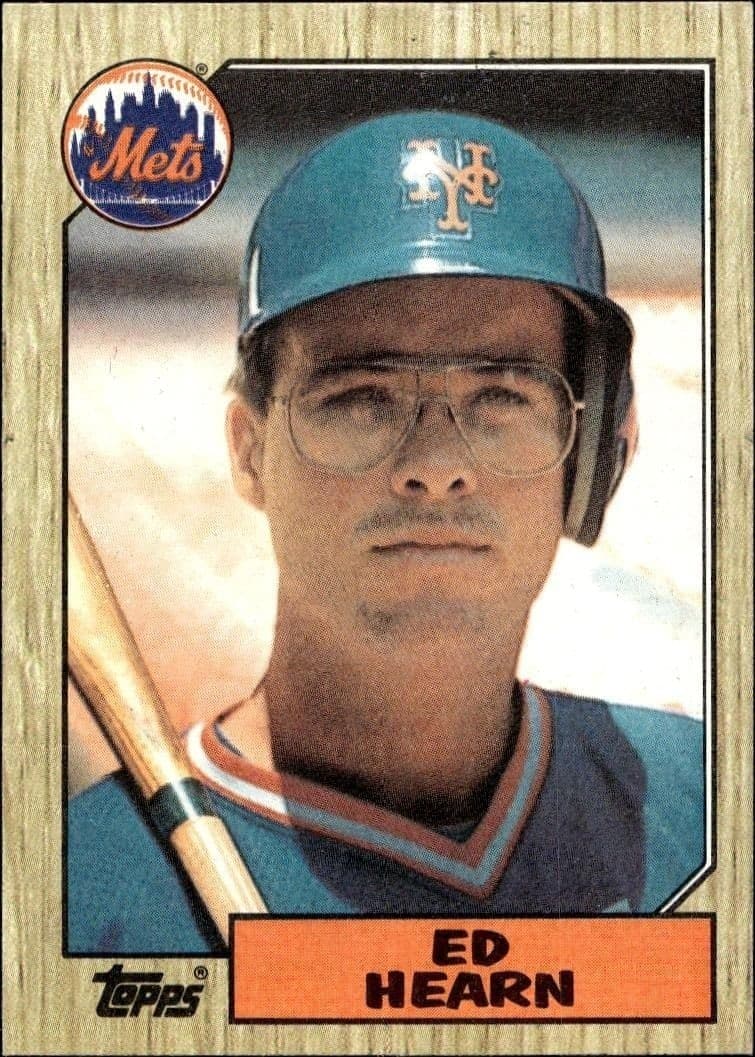 1987 Topps Ed Hearn #433 baseball trading card front