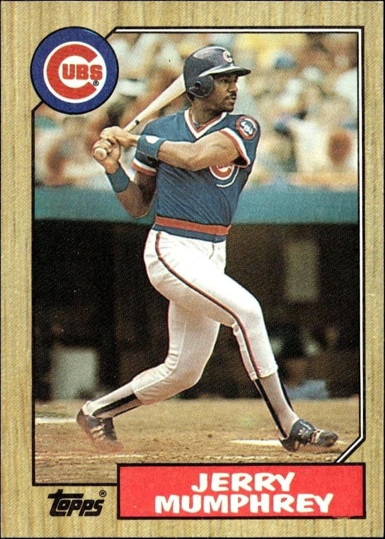 1987 Topps Jerry Mumphrey #372 trading card
