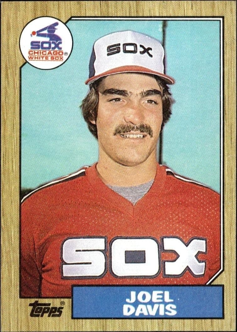 1987 Topps Joel Davis #299 baseball trading card front