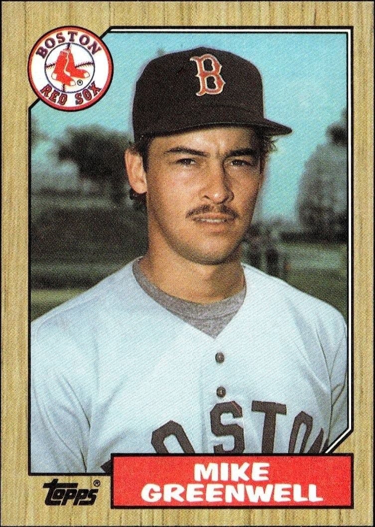 1987 Topps Mike Greenwell #259 trading card