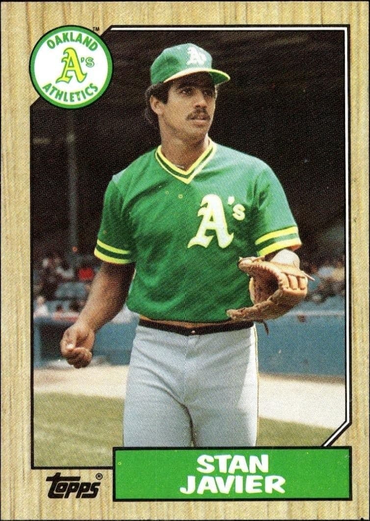 1987 Topps Stan Javier #263 trading card