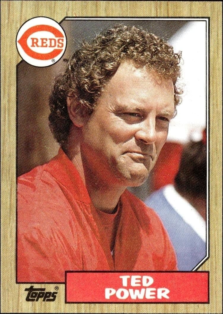 1987 Topps Ted Power #437 trading card