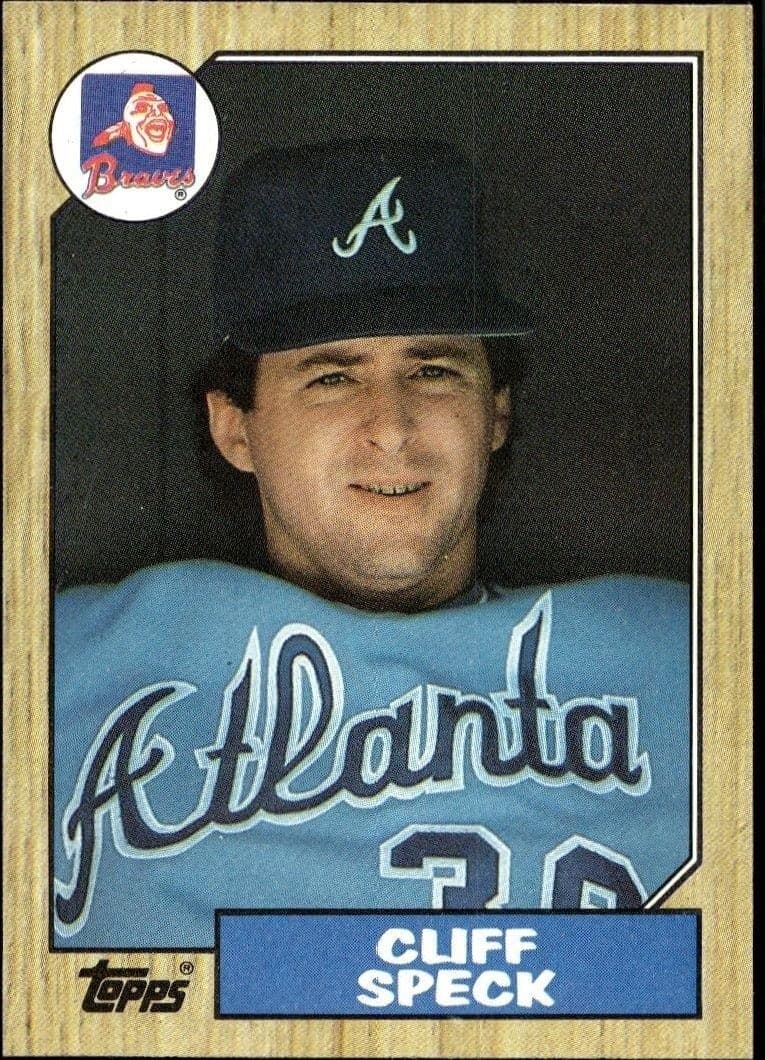 1987 Topps Cliff Speck #269 baseball trading card front