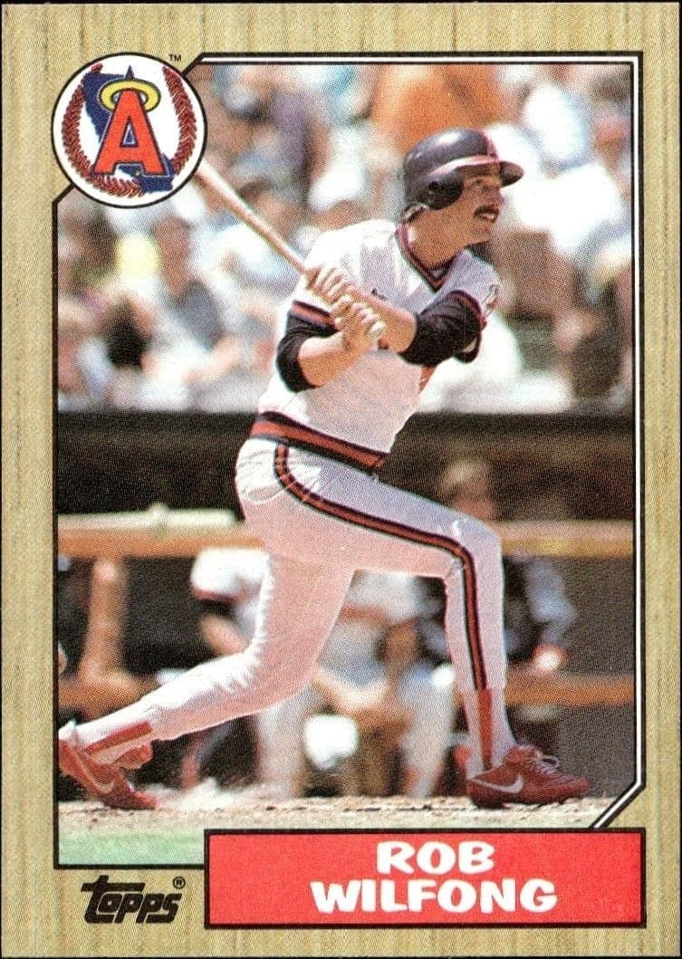 1987 Topps Rob Wilfong #251 trading card