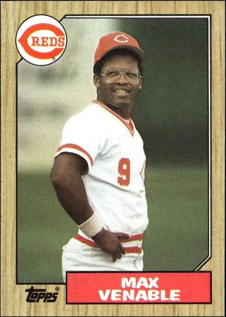 1987 Topps Max Venable #226 baseball trading card front