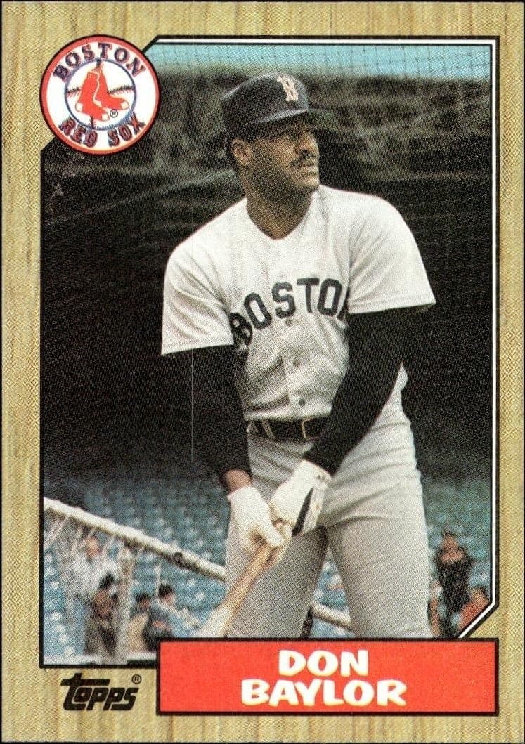 1987 Topps Don Baylor #230 trading card