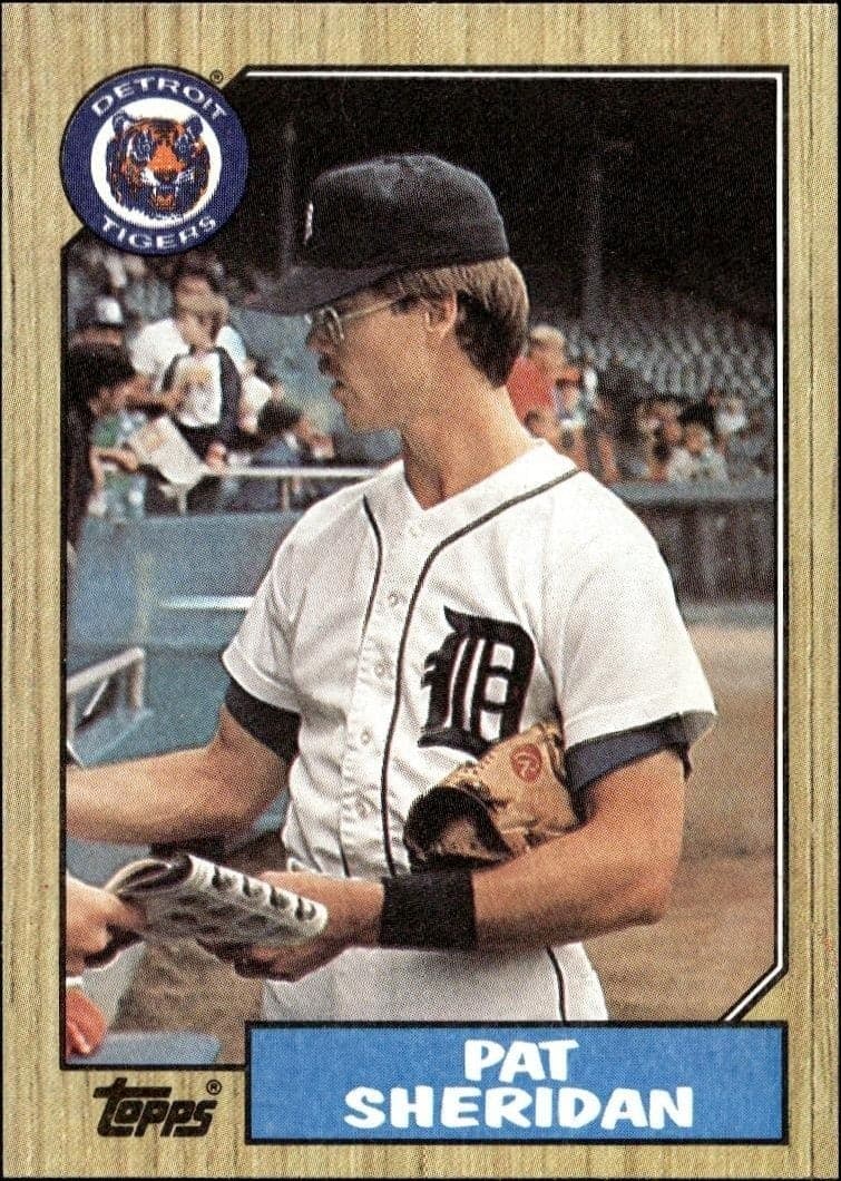1987 Topps Pat Sheridan #234 trading card