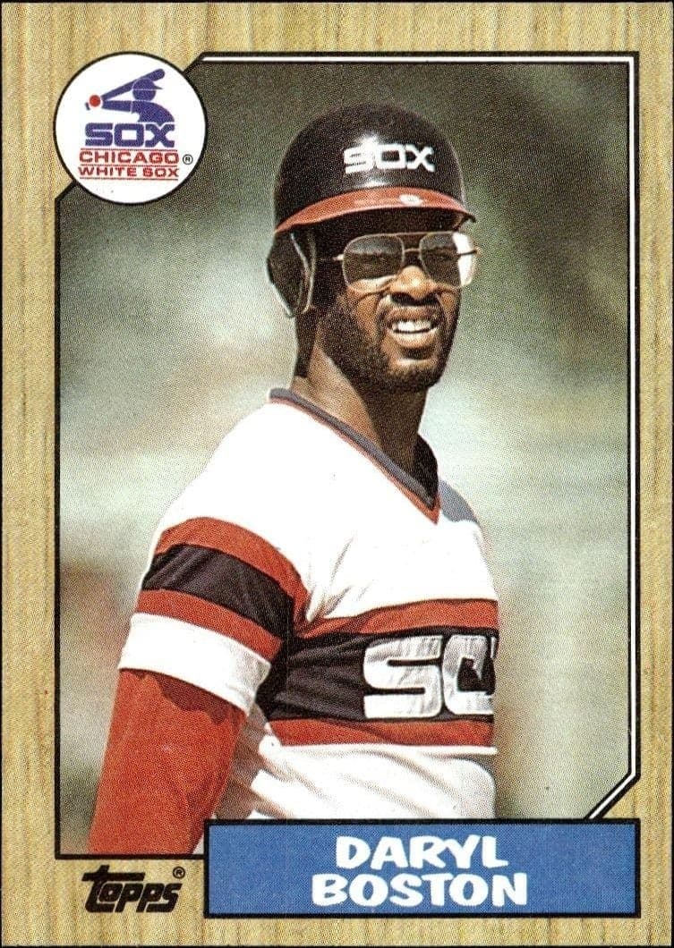 1987 Topps Daryl Boston #482 trading card