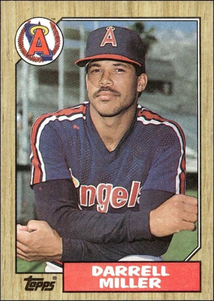 1987 Topps Darrell Miller #337 trading card