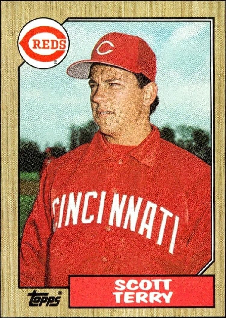 1987 Topps Scott Terry #453 trading card