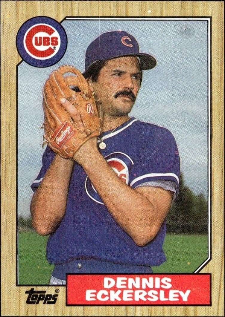 1987 Topps Dennis Eckersley #459 trading card