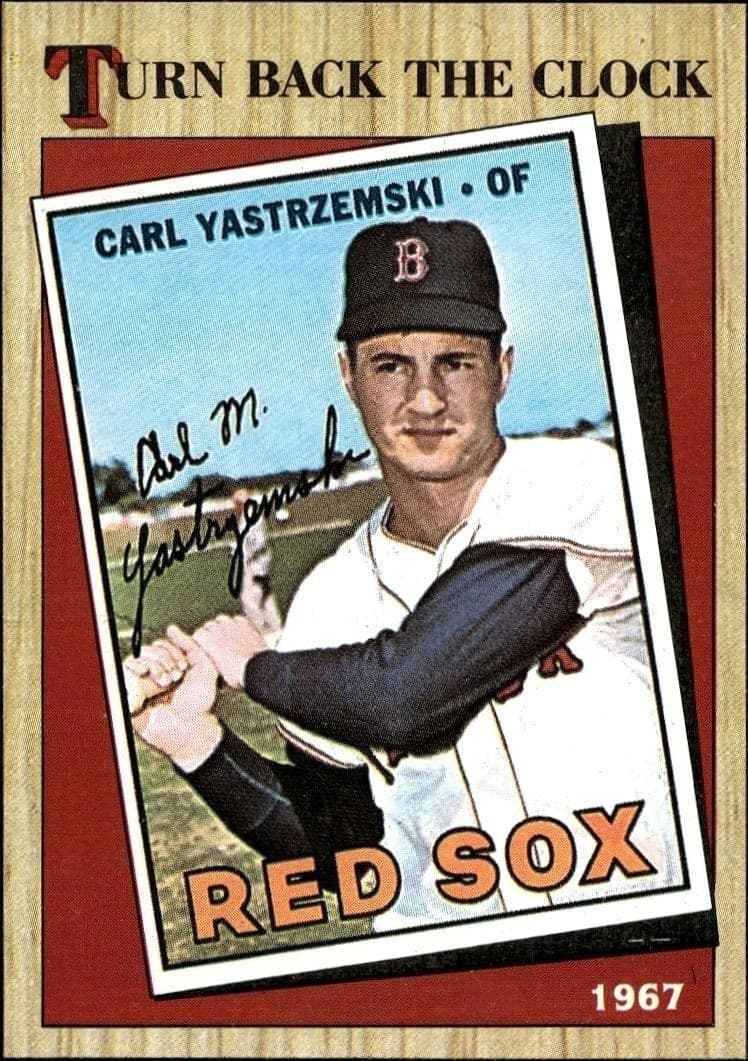 1987 Topps Carl Yastrzemski #314 trading card