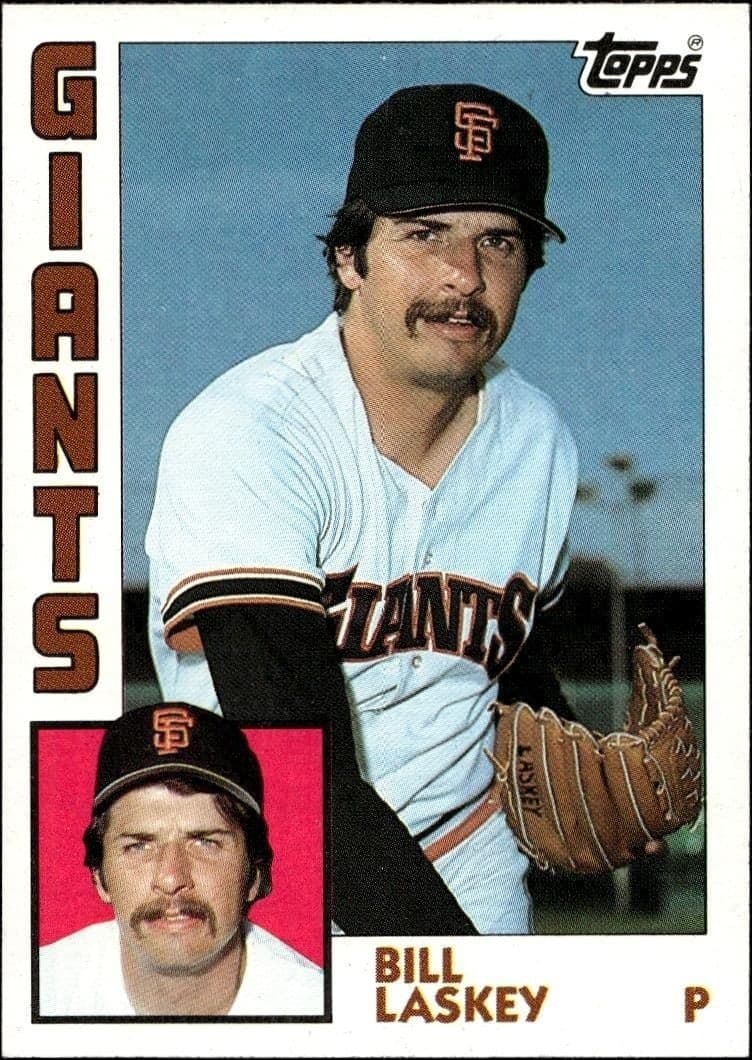 1984 Topps Bill Laskey #129 trading card