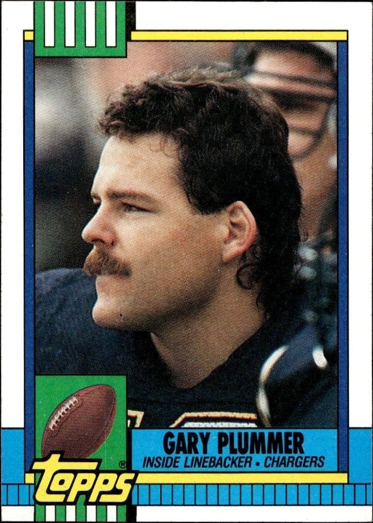 1990 Topps Gary Plummer #396 trading card