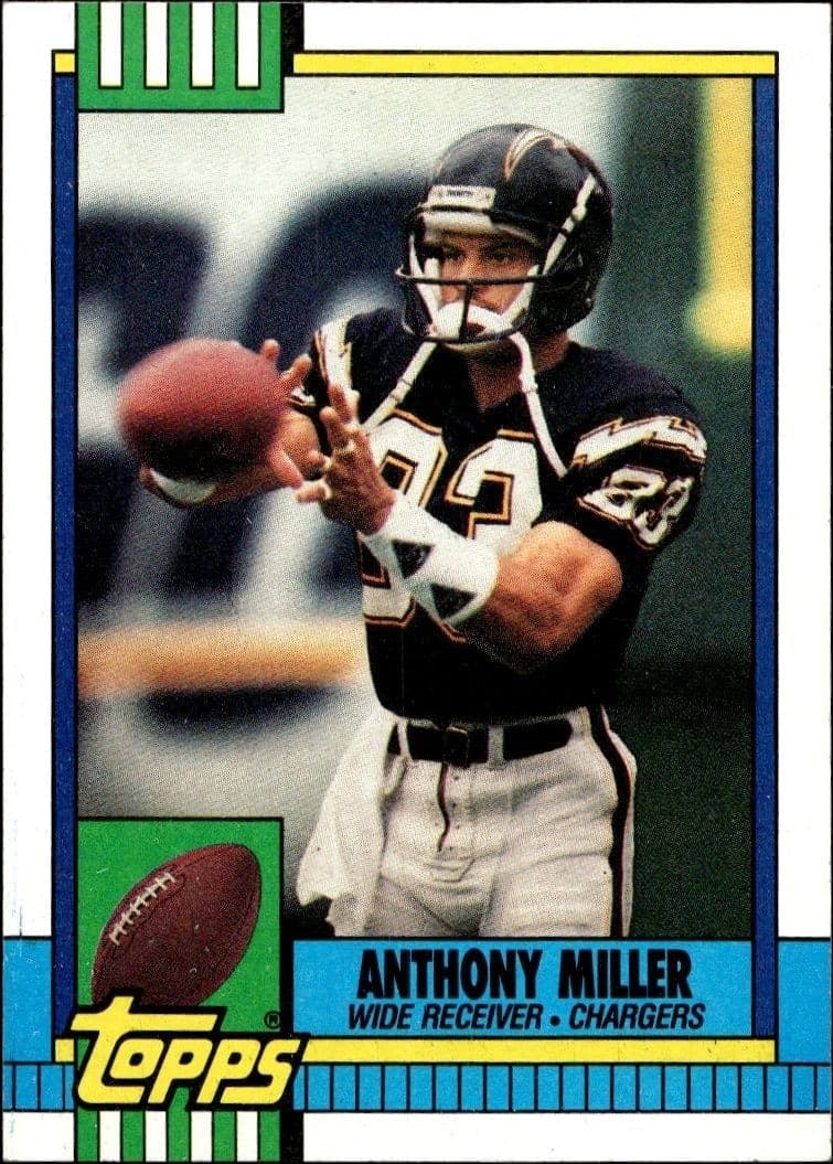 1990 Topps Anthony Miller #390 trading card