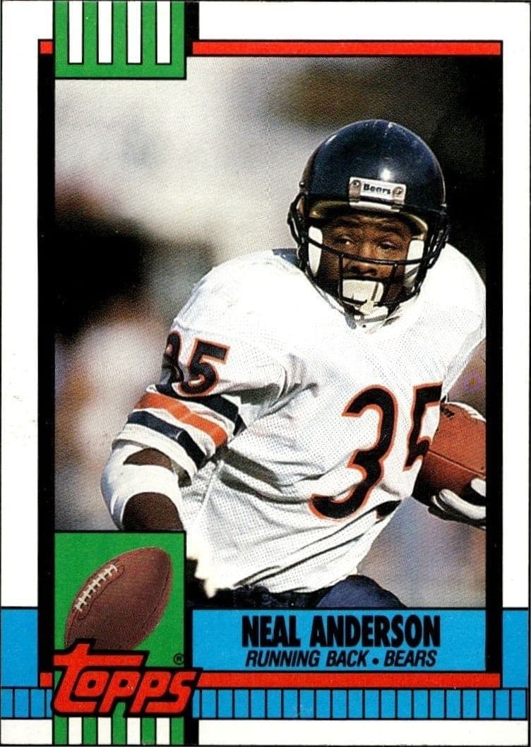 1990 Topps Neal Anderson #367 trading card