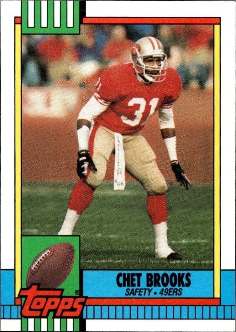 1990 Topps Chet Brooks #20 trading card