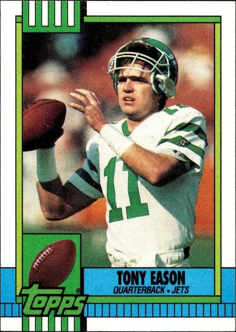 1990 Topps Tony Eason #450 trading card
