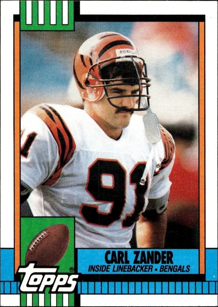 1990 Topps Carl Zander #271 trading card