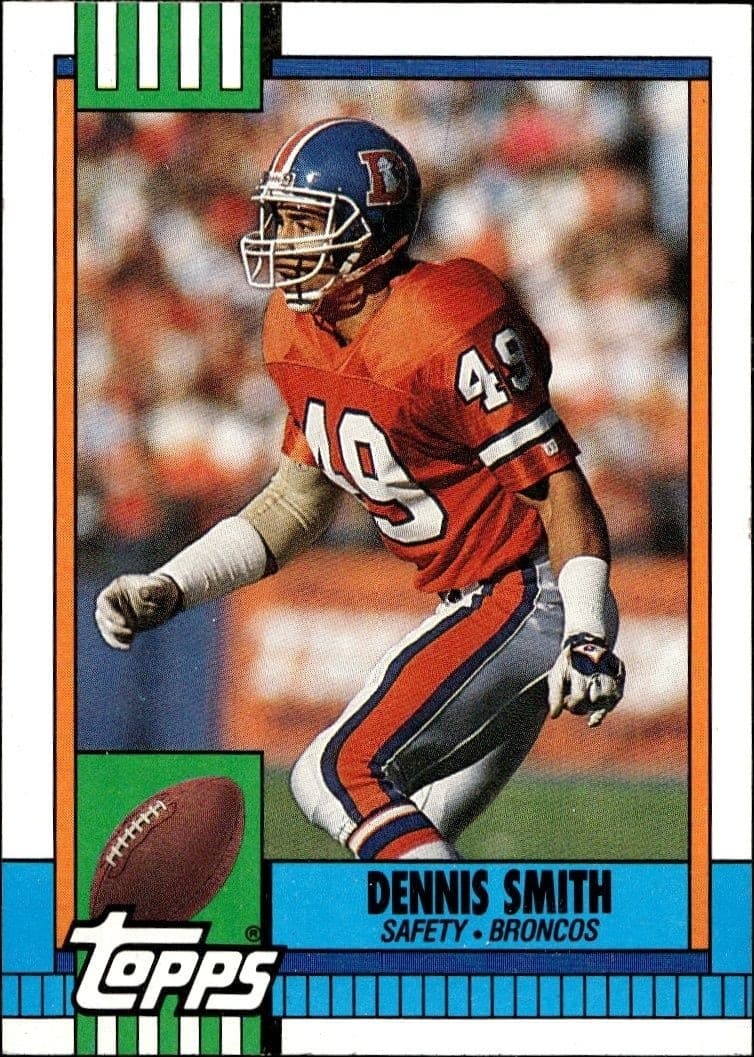 1990 Topps Dennis Smith #36 trading card