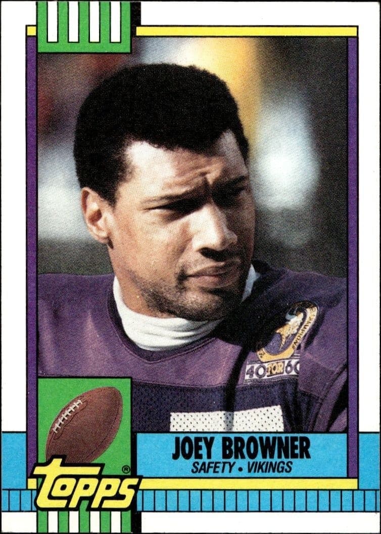 1990 Topps Joey Browner #111 trading card