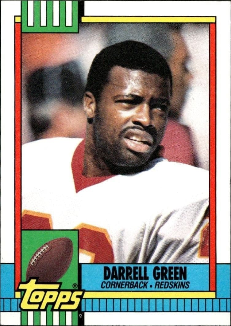 1990 Topps Darrell Green #136 trading card