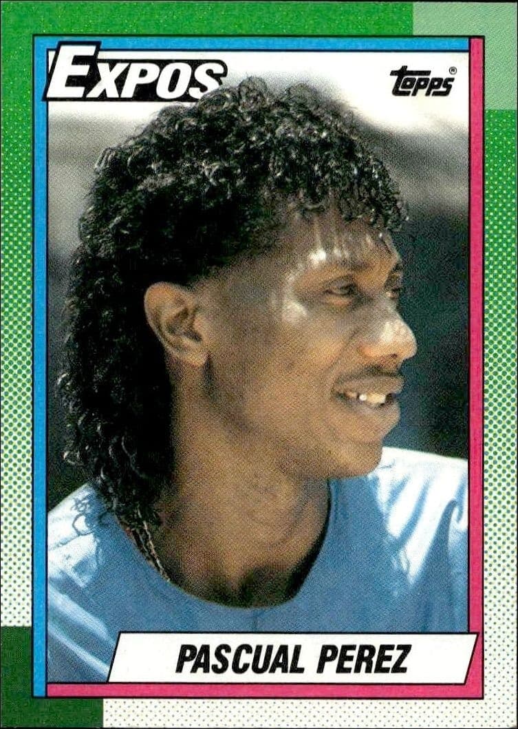 1990 Topps Pascual Perez #278 trading card
