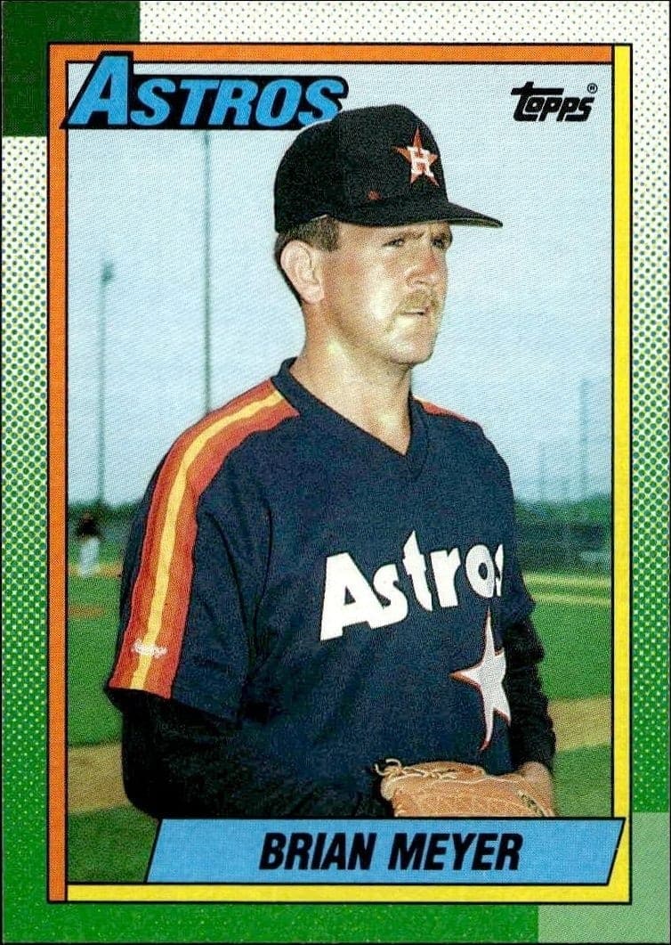 1990 Topps Brian Meyer #766 trading card