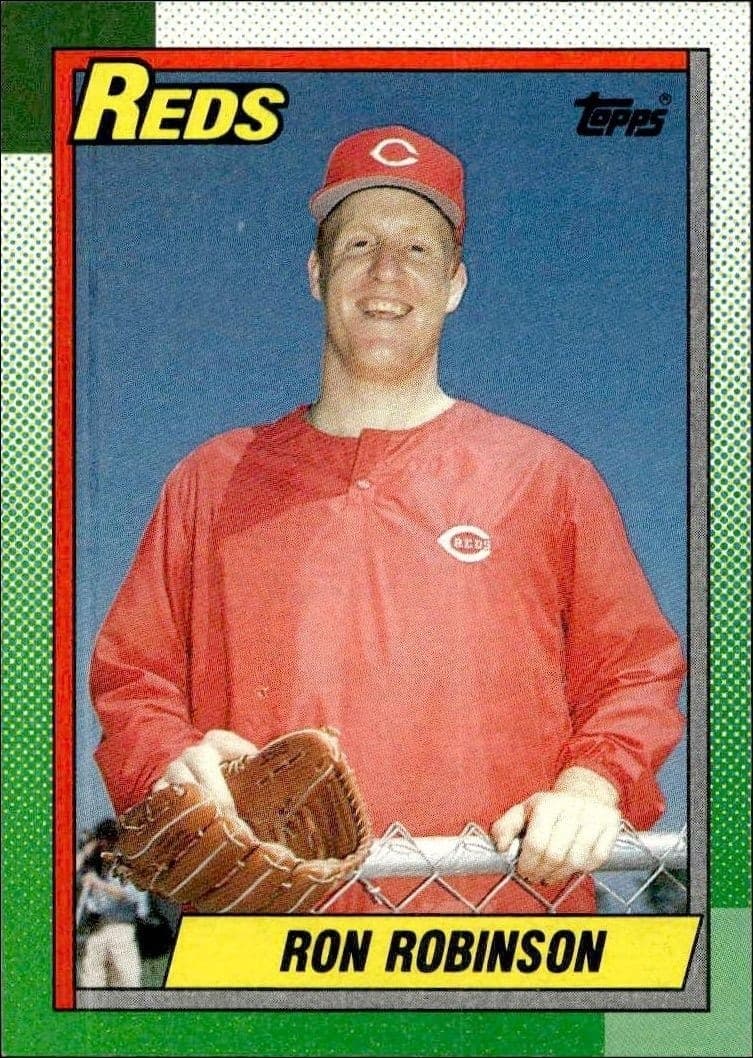 1990 Topps Ron Robinson #604 trading card