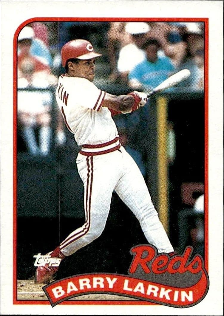 1989 Topps Barry Larkin #515 trading card
