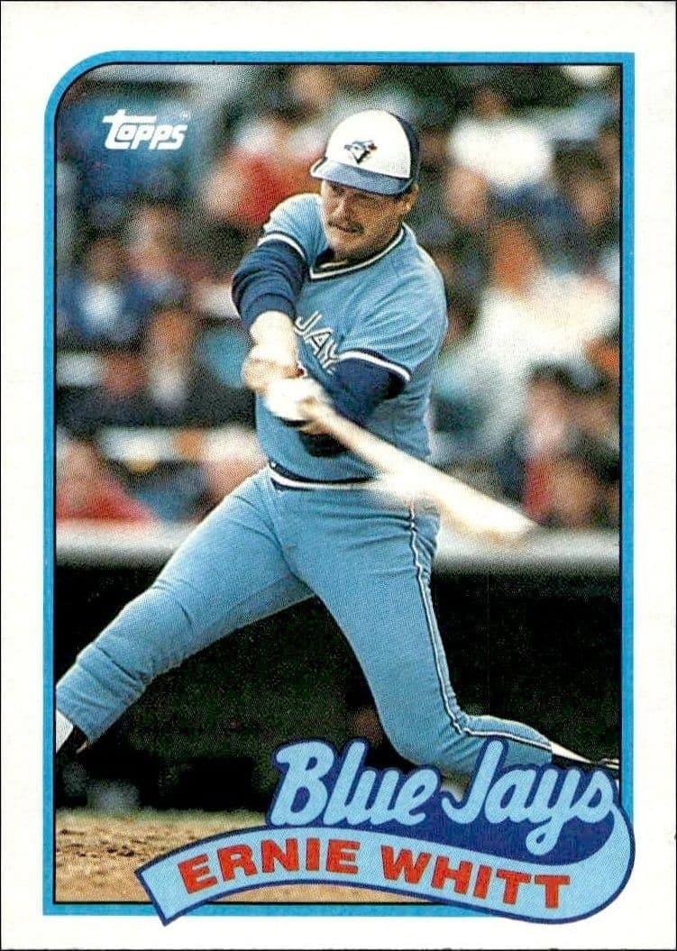 1989 Topps Ernie Whitt #289 trading card