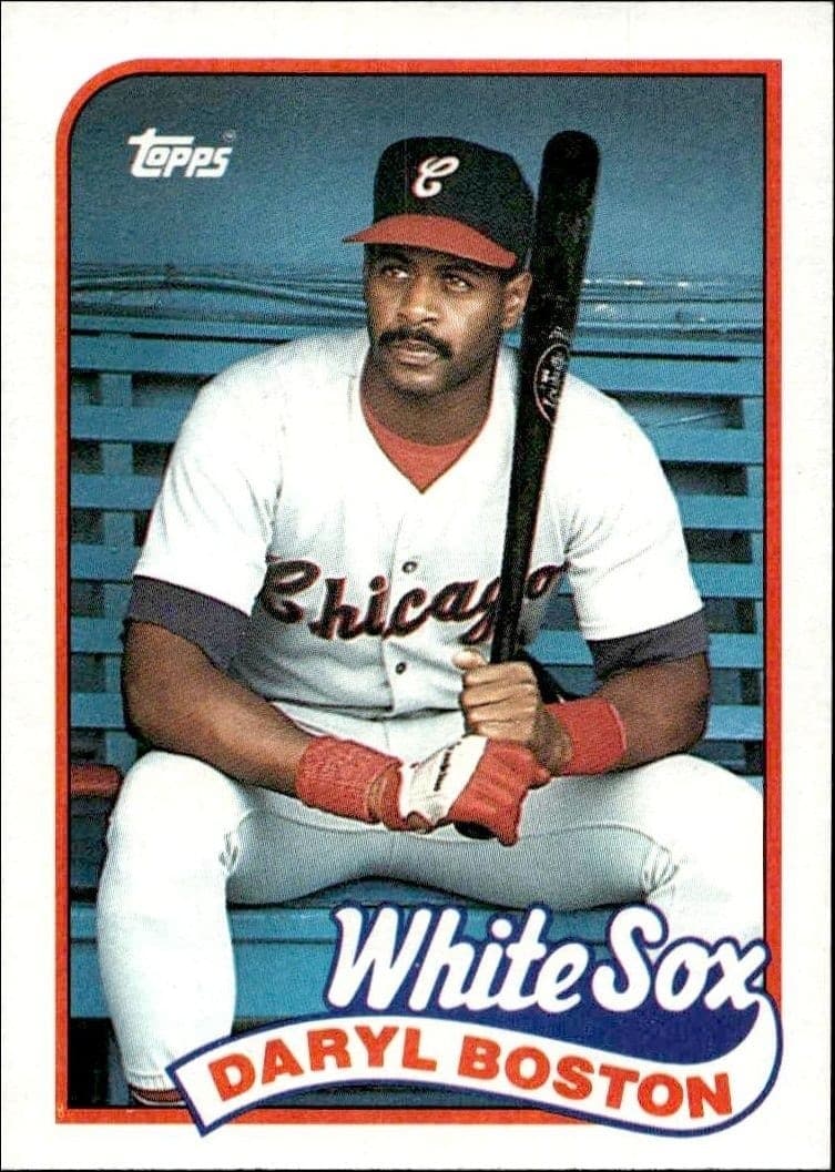 1989 Topps Daryl Boston #633 trading card