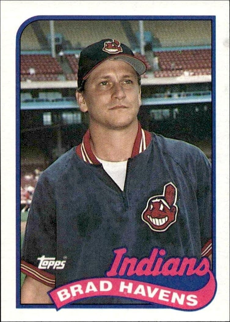1989 Topps Brad Havens #204 trading card