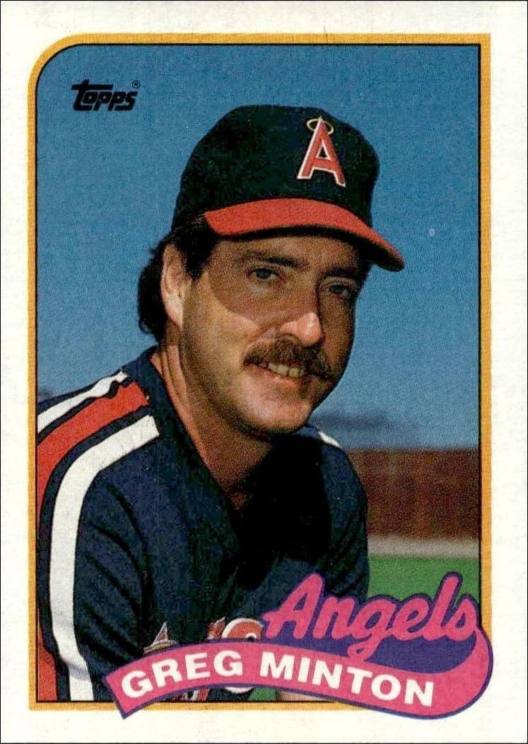 1989 Topps Greg Minton #576 baseball trading card front