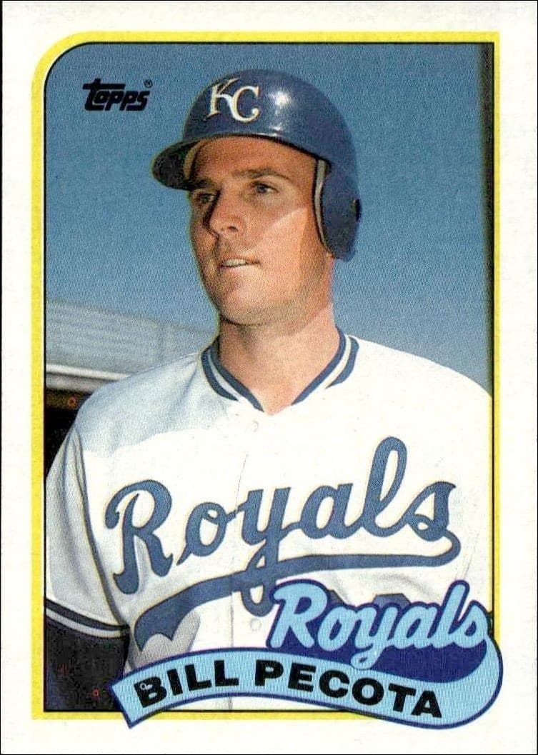 1989 Topps Bill Pecota #148 baseball trading card front