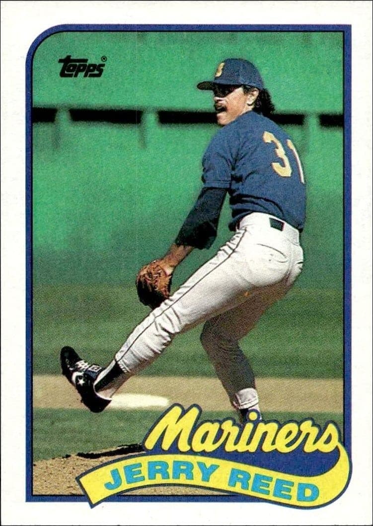 1989 Topps Jerry Reed #441 baseball trading card front