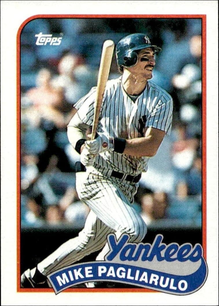 1989 Topps Mike Pagliarulo #211 trading card