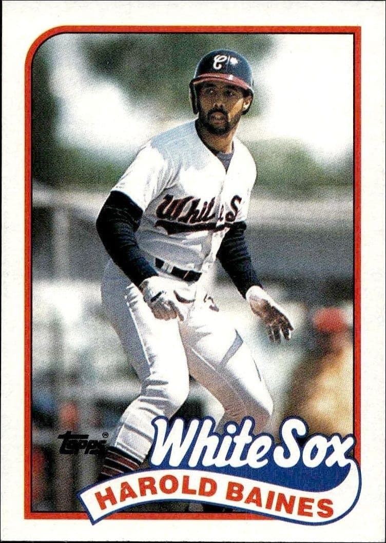 1989 Topps Harold Baines #585 trading card